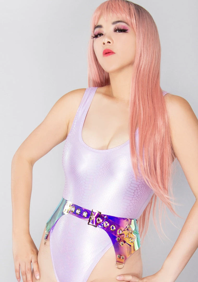 J Valentine The Great Fantastic Brimstone Holographic Garter Belt 3 J Valentine The Great Fantastic Brimstone Holographic Garter Belt