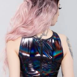 J Valentine Dark-Net Dancer Harness Top