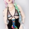 J Valentine New Dark Wonderland Vinyl Waist Cincher
