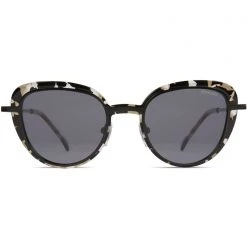 KOMONO CRAFTED London Sunglasses In Clear/Demi Accessories