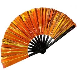 LASR Atomic Phoenix Iridescent Fluid Rave Fan