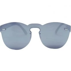 LASR Gimmie Space Reflective Sunglasses In Silver Mirror