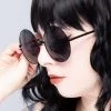 LASR Road Trip Round Sunglasses In Black Accessories