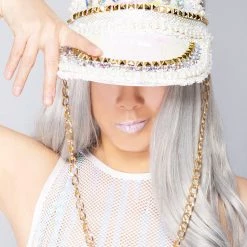 LASR Socialite Embellished Visor