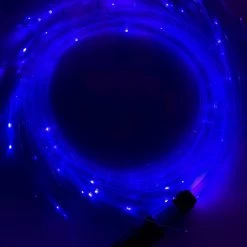 LASR Ultraviolet Fiber Optic Light Up Whip New 10 LASR Ultraviolet Fiber Optic Light Up Whip New