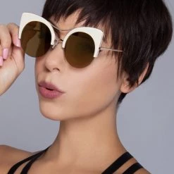 LASR Accessories Atomic Pounce Mirrored Sunglasses