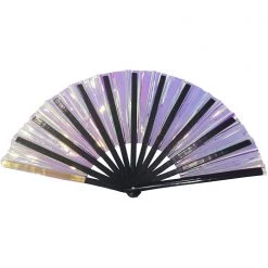 LASR Frost Bite Iridescent Fluid Rave Fan Mad World