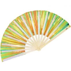 LASR Liquid Shockwave Iridescent Fluid Rave Fan Mad World