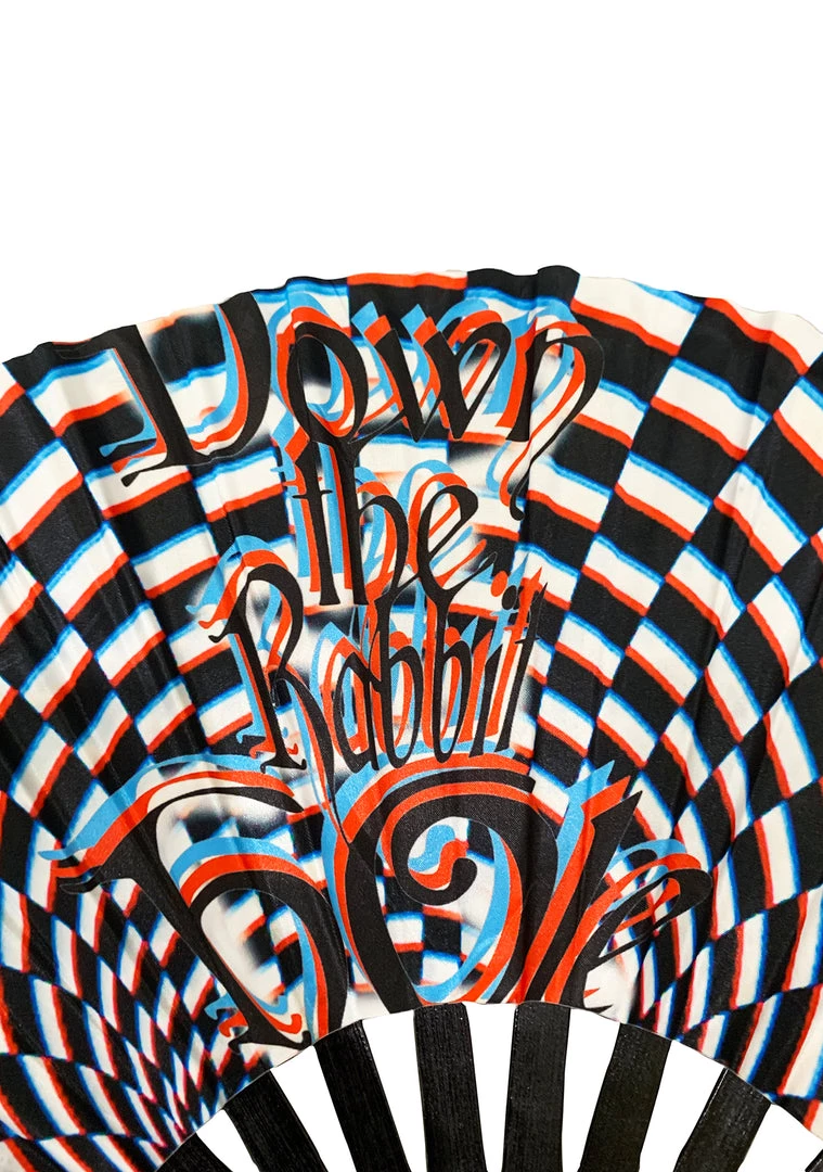 LASR Psychedelic Rabbit Fan Mad World 7 LASR Psychedelic Rabbit Fan Mad World