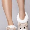 LA Style Rush Teddy Bae Slippers Shoes