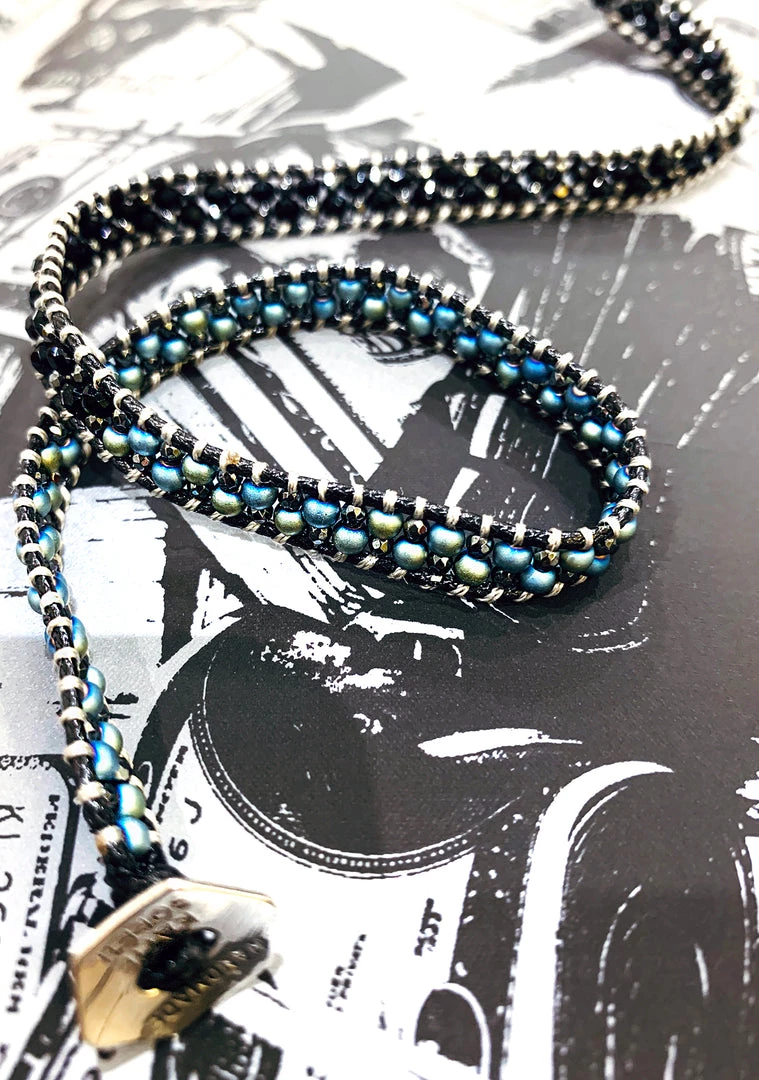 LA Style Rush X Katie Soleil Agave Double Wrap Beaded Bracelet Accessories