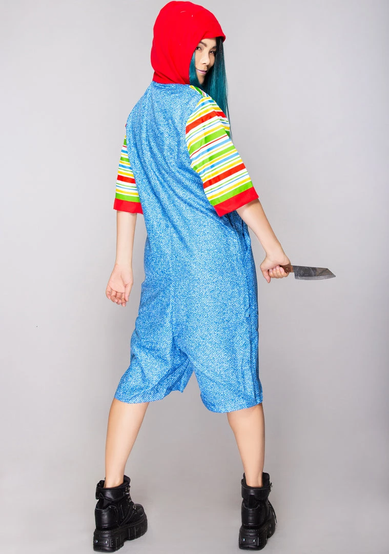 Leg Avenue Creepy Playtime Killer Suit Women's Festival 4 Leg Avenue Creepy Playtime Killer Suit Women's Festival