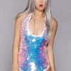 Leg Avenue Mermaid Tears Iridescent Sequin Bodysuit 2 Leg Avenue Mermaid Tears Iridescent Sequin Bodysuit