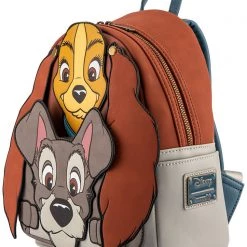 Loungefly X Disney Lady And The Tramp Cosplay Mini Backpack Tea Room Cinema