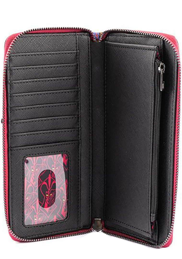 Loungefly Tea Room Cinema X Disney Villains Jafar Scene Zip Around Wallet 7 Loungefly Tea Room Cinema X Disney Villains Jafar Scene Zip Around Wallet