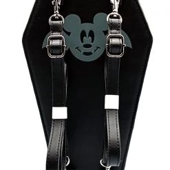 Loungefly X LASR Exclusive Disney Count Mickey Coffin Convertible Crossbody Bag