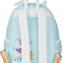 Loungefly X Care Bears 40th Anniversary Care A Lot Mini Backpack New