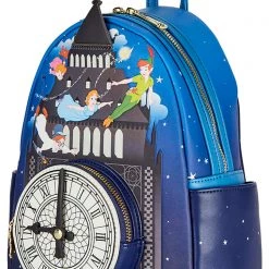 Loungefly X Disney Peter Pan Glow Clock Mini Backpack 11 Loungefly X Disney Peter Pan Glow Clock Mini Backpack