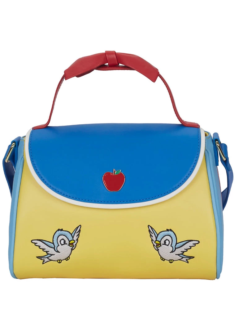 Loungefly X Disney Snow White 85th Anniversary Cosplay Satchel Crossbody Bag New 4 Loungefly X Disney Snow White 85th Anniversary Cosplay Satchel Crossbody Bag New