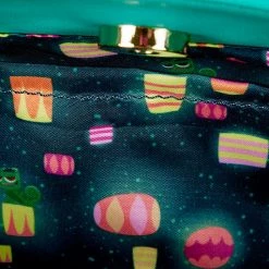 Loungefly X Disney Tangled Rapunzel Castle Glow Satchel Crossbody Bag New