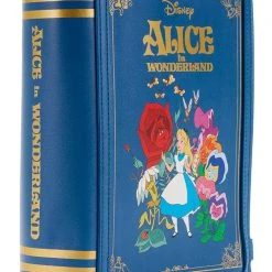 Loungefly X Disney Alice In Wonderland Book Convertible Crossbody Bag New
