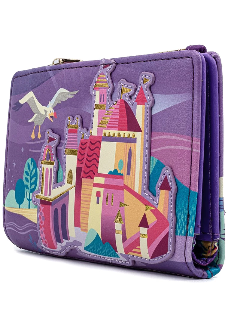 Loungefly X Disney Ariel Castle Collection Flap Wallet The Great Fantastic 5 Loungefly X Disney Ariel Castle Collection Flap Wallet The Great Fantastic
