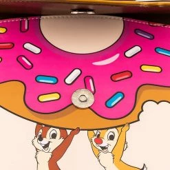 Loungefly X Disney Chip And Dale Donut Snatcher Crossbody Bag Tea Room Cinema