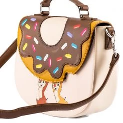 Loungefly X Disney Chip And Dale Donut Snatcher Crossbody Bag Tea Room Cinema