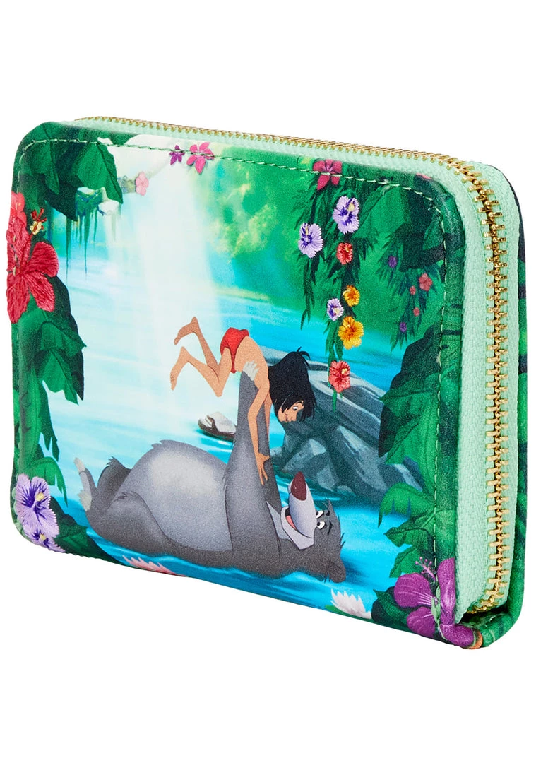 Loungefly X Disney Jungle Book Bare Necessities Zip Around Wallet New 5 Loungefly X Disney Jungle Book Bare Necessities Zip Around Wallet New