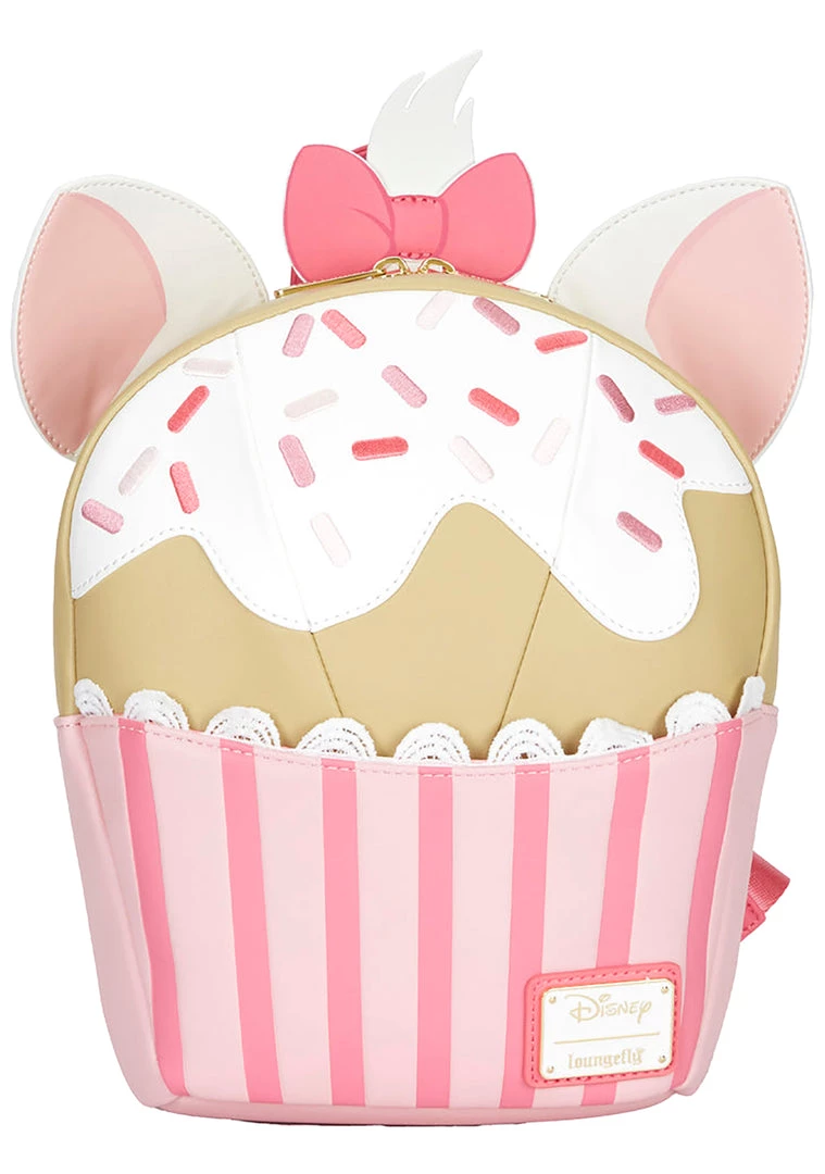 Loungefly New X Disney Marie Sprinkle Cupcake Cosplay Mini Backpack 4 Loungefly New X Disney Marie Sprinkle Cupcake Cosplay Mini Backpack