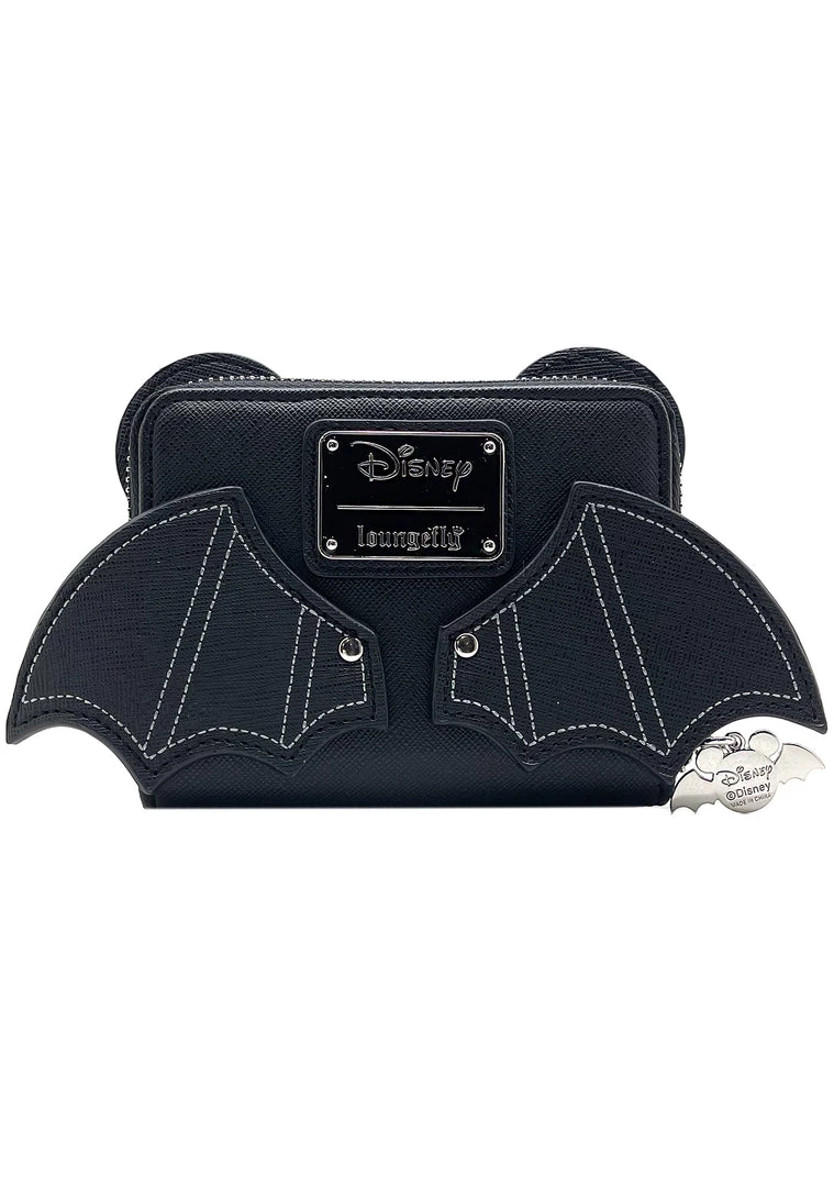 Loungefly New X LASR Exclusive Disney Mickey Bat Zip Wallet 7 Loungefly New X LASR Exclusive Disney Mickey Bat Zip Wallet