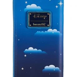 Loungefly X Disney Peter Pan Glow Clock Wallet New