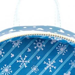 Loungefly X Disney Mickey & Minnie Snow Globe Mini Backpack