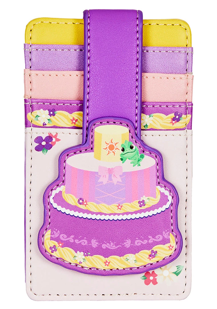 Loungefly X Disney Tangled Rapunzel Cake Cosplay Card Holder New 4 Loungefly X Disney Tangled Rapunzel Cake Cosplay Card Holder New