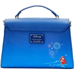 Loungefly New X Disney The Little Mermaid Ariel Fireworks Glow Crossbody Bag