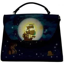 Loungefly New X Disney The Little Mermaid Ariel Fireworks Glow Crossbody Bag
