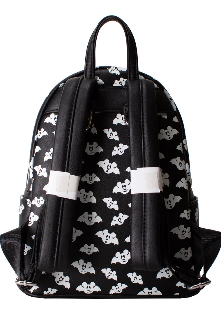 Loungefly X LASR Exclusive Disney Totally Batty Mickey Bat AOP Mini Backpack New 8 Loungefly X LASR Exclusive Disney Totally Batty Mickey Bat AOP Mini Backpack New