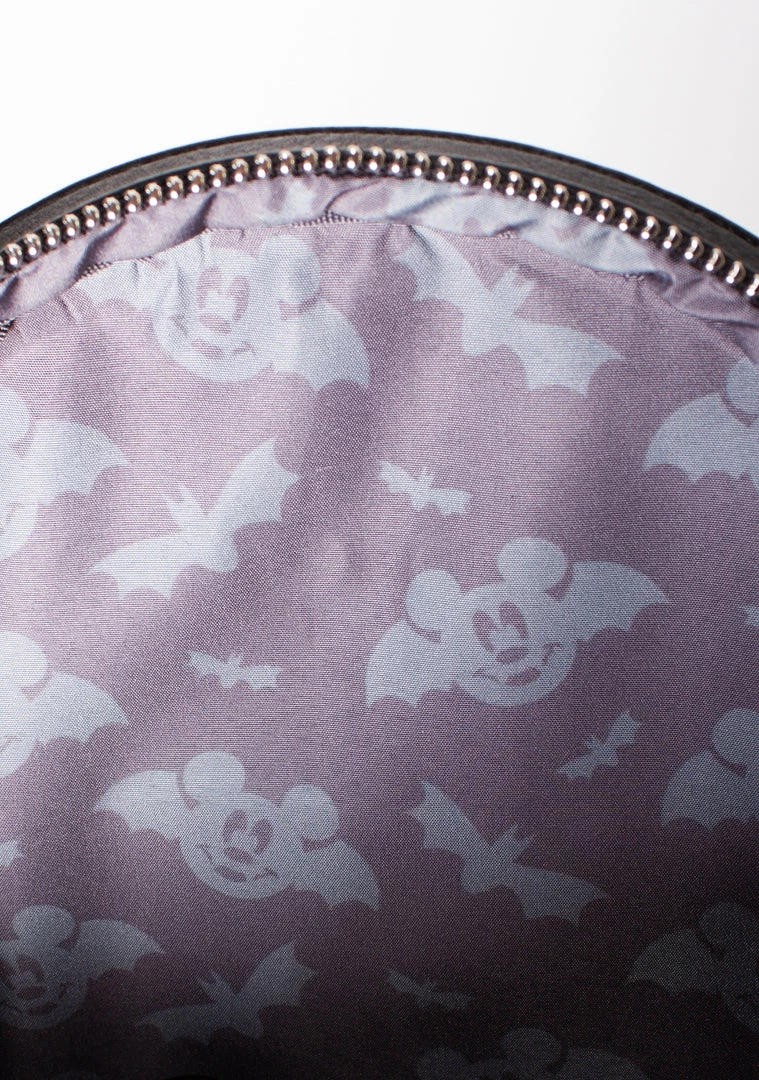 Loungefly X LASR Exclusive Disney Totally Batty Mickey Bat AOP Mini Backpack New 9 Loungefly X LASR Exclusive Disney Totally Batty Mickey Bat AOP Mini Backpack New