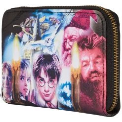 Loungefly New X Harry Potter And The Sorcerer’s Stone Zip Wallet