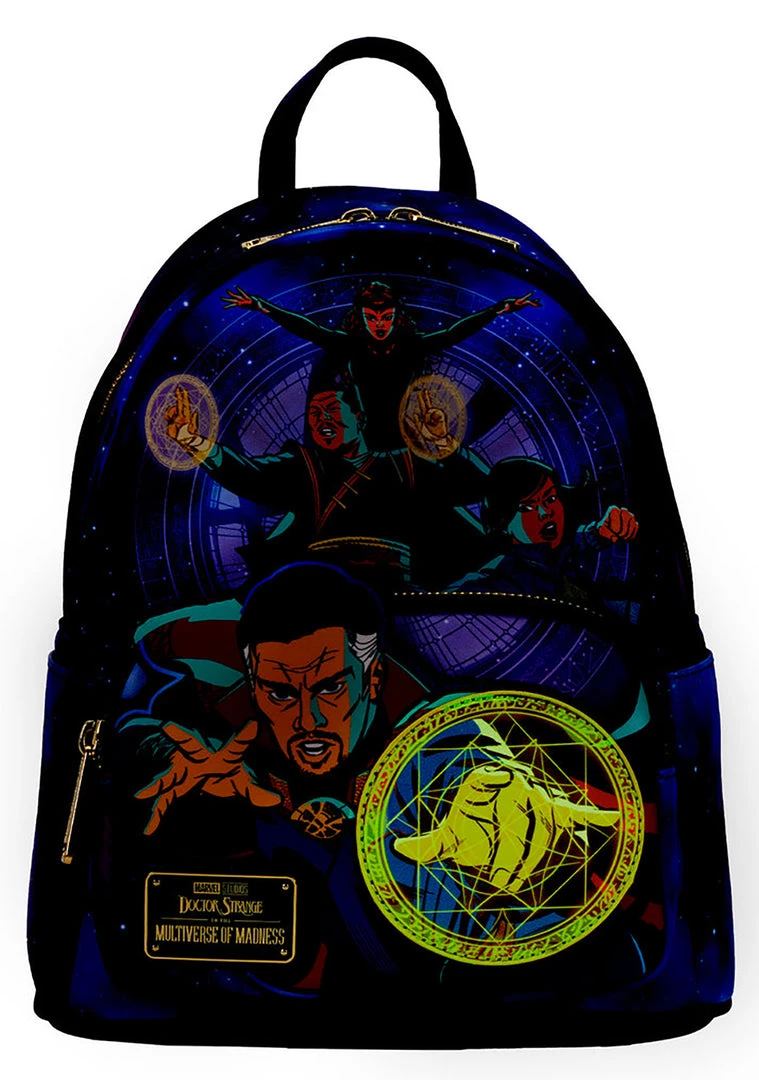 Loungefly New X Marvel Dr. Strange In The Multiverse Of Madness Mini Backpack 8 Loungefly New X Marvel Dr. Strange In The Multiverse Of Madness Mini Backpack