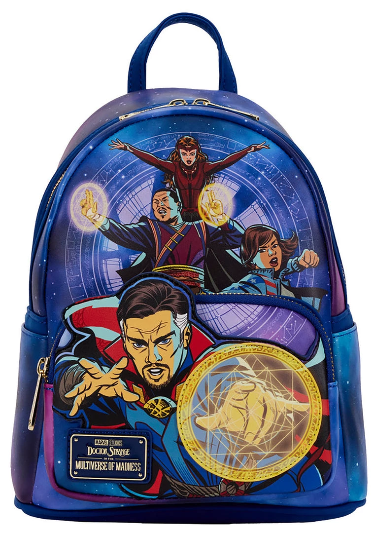 Loungefly New X Marvel Dr. Strange In The Multiverse Of Madness Mini Backpack 4 Loungefly New X Marvel Dr. Strange In The Multiverse Of Madness Mini Backpack
