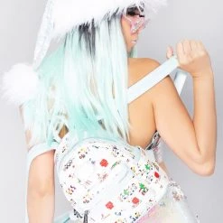 Loungefly The Great Fantastic X Peanuts Happy Holidays AOP Mini Backpack