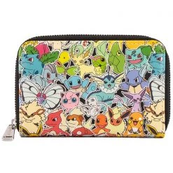 Loungefly X Pokemon Ombre Zip Around Wallet