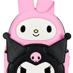Loungefly X Sanrio My Melody Kuromi Double Pocket Cosplay Mini Backpack
