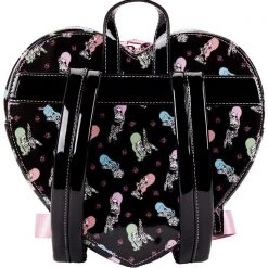 Loungefly New X Valfré Bad Bettie Tattoo Heart Mini Backpack 10 Loungefly New X Valfré Bad Bettie Tattoo Heart Mini Backpack