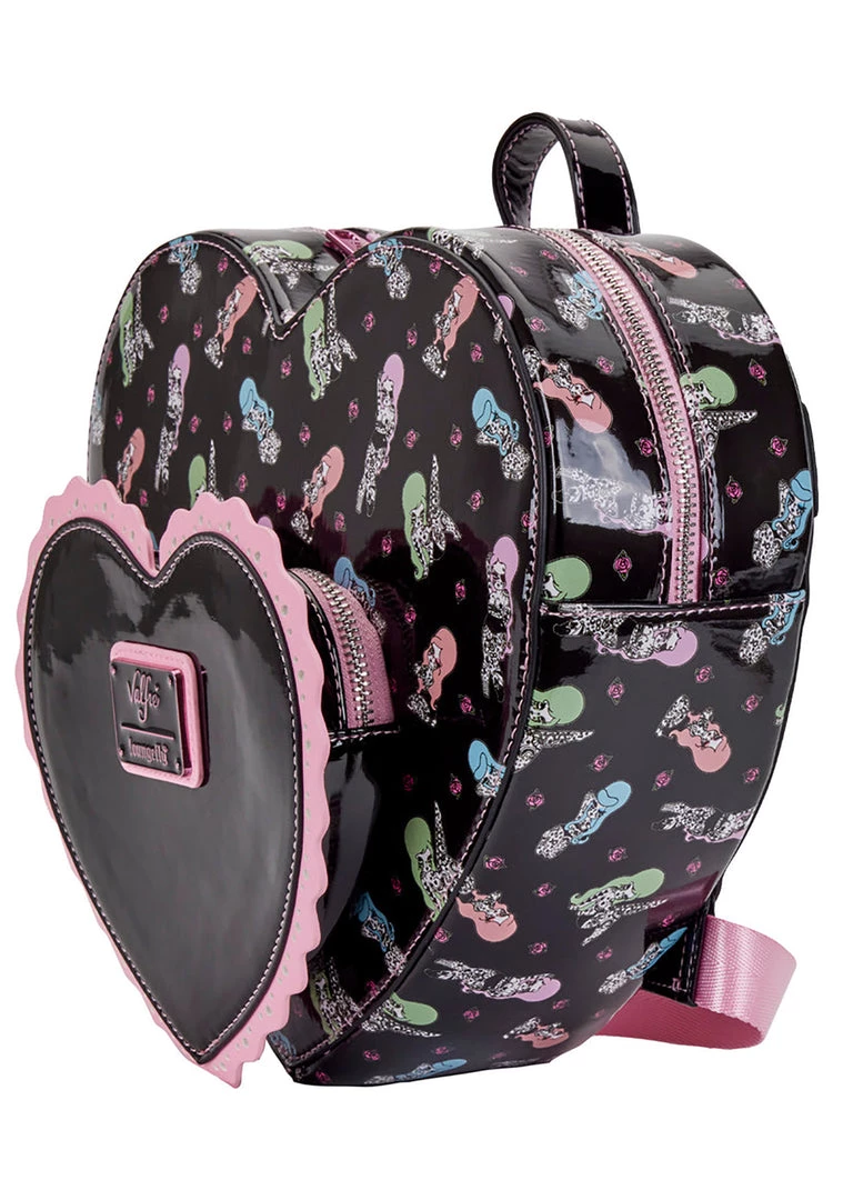 Loungefly New X Valfré Bad Bettie Tattoo Heart Mini Backpack 5 Loungefly New X Valfré Bad Bettie Tattoo Heart Mini Backpack