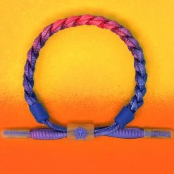 Rastaclat Translucid Sunset Drops Classic Bracelet In Purple Pink Accessories