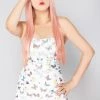 Rehab Lab Wild Heart Butterfly Kisses Strapless Bustier Dress