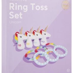 SunnyLife Inflatable Unicorn Ring Toss Game Accessories 11 SunnyLife Inflatable Unicorn Ring Toss Game Accessories