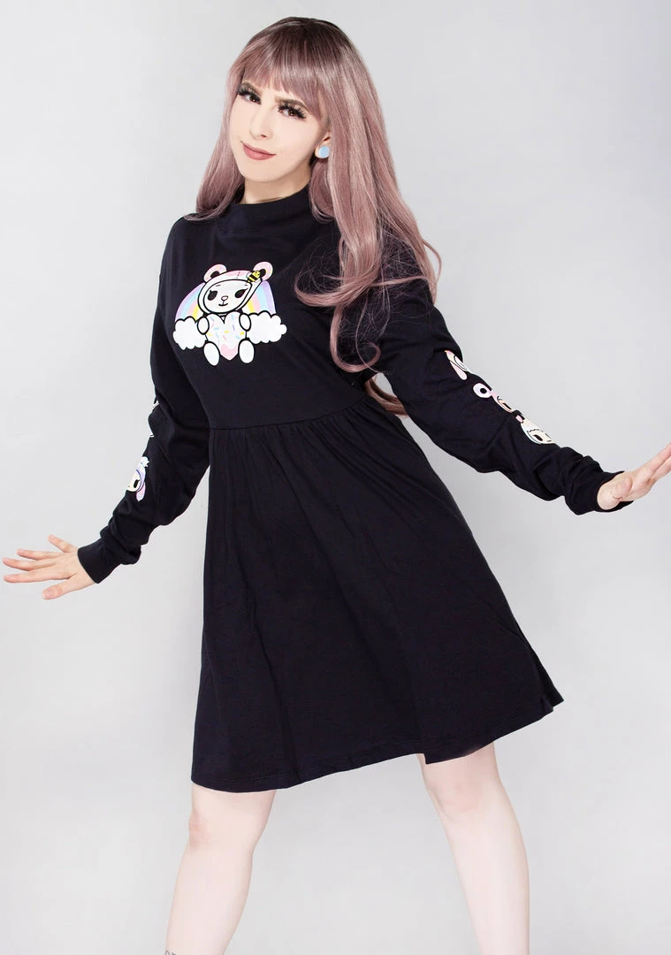 Tokidoki Super Bear Long Sleeve Dress 3 Tokidoki Super Bear Long Sleeve Dress